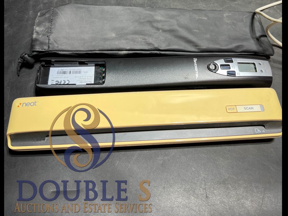 Two Portable Document Scanners, Including Neat Scanner and Pen-Style Scanner