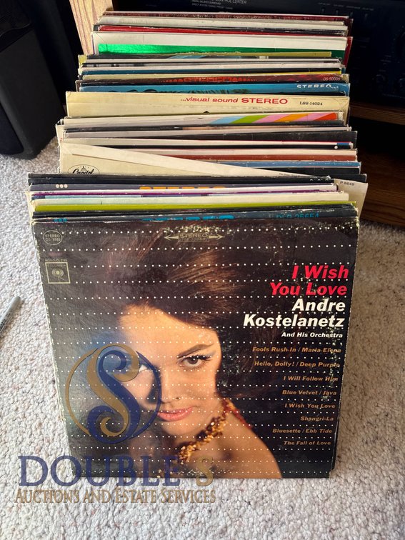 Vinyl Records Featuring Various Artists and Genres