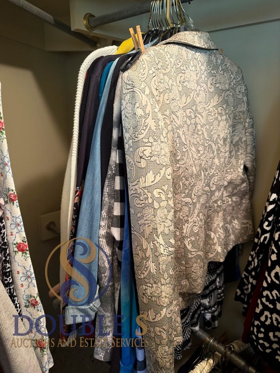Women's Clothing on Hangers