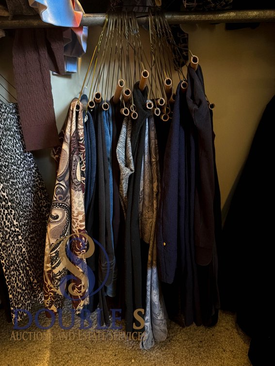 Women's Pants on Hangers