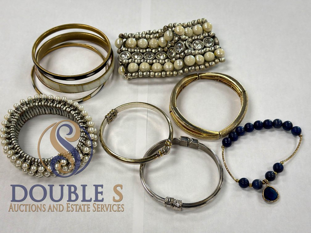 Metal, Beaded, and Pearl-Inspired Bracelets