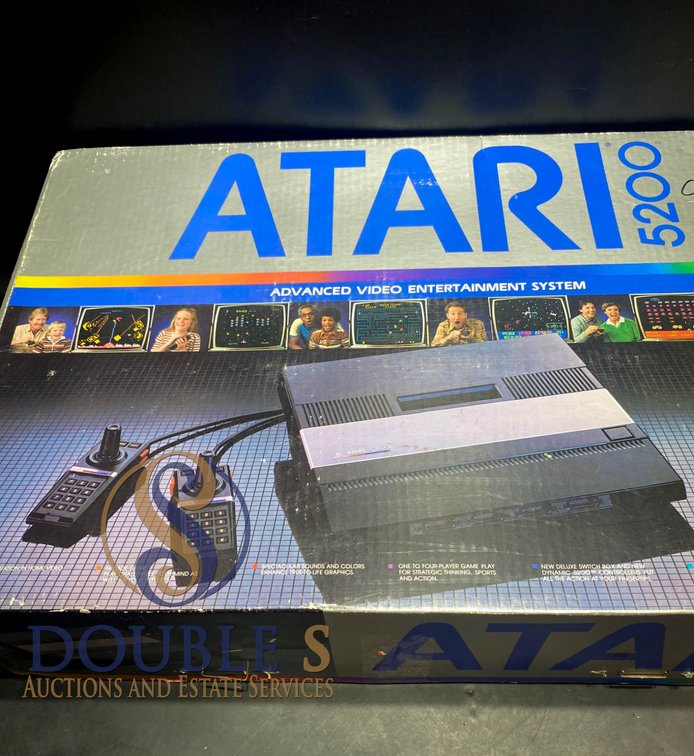 Atari 5200 with Box and 20 Games