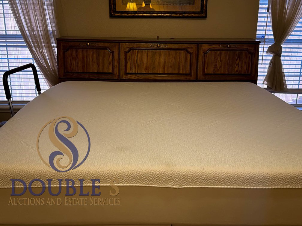 King Headboard with Storage and Adjustable Bed Frame