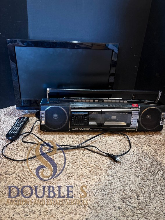 Dynex DVD Player and Panasonic Cassette/CD/Radio Player