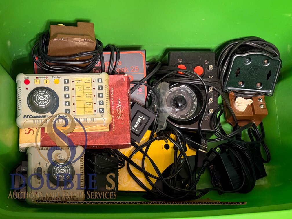 Model Train Controllers, Including Bachmann EZ Command and Trolex Units