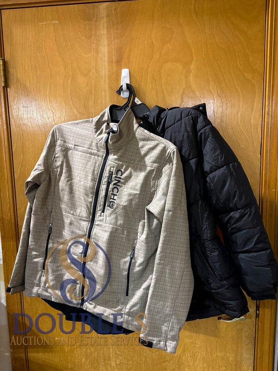 Cinch XS Jacket and Justice XL Jacket Set
