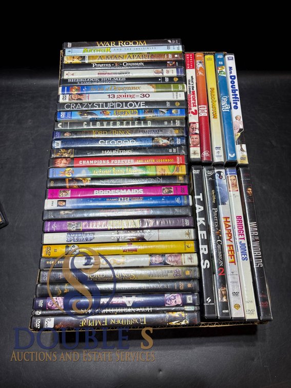 40 Assorted DVD Movies With Original Cases