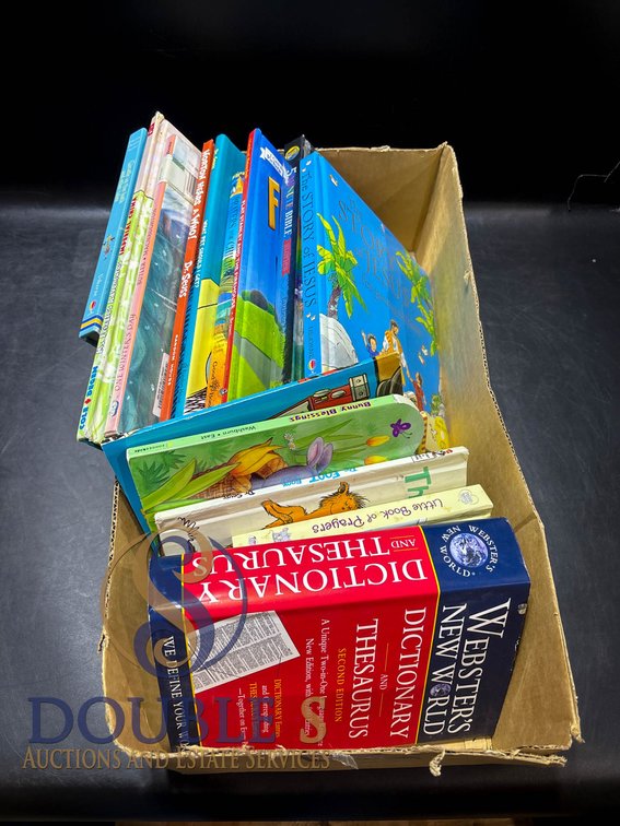 Children's Books and Webster's Dictionary and Thesaurus