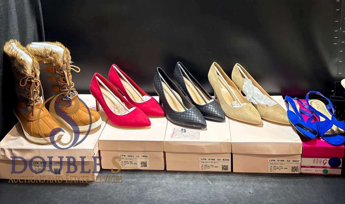 Women's Footwear Including Boots and Heels
