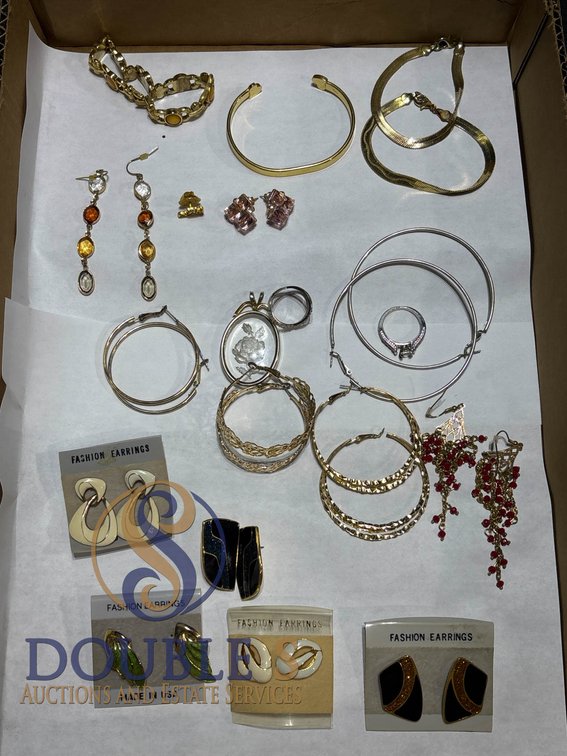 Fashion Jewelry Including Earrings, Bracelets, and Bangles