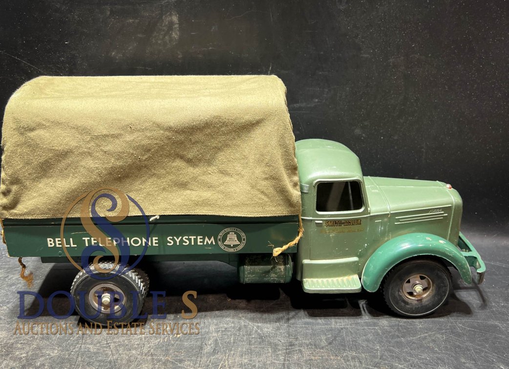 Bell Telephone System Toy Truck with Canvas Cover