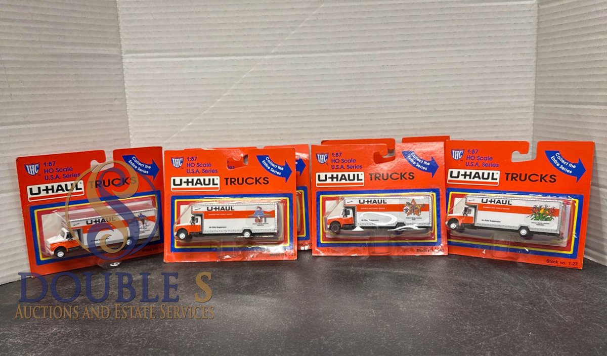 6 U-Haul State Trucks (Montana, Nebraska, Texas, Missouri, Utah, Vermont)