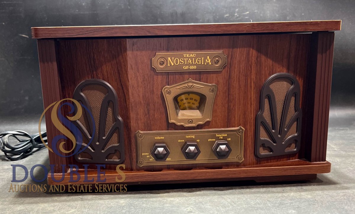 Teac Nostalgia GF-180 Wooden Retro Stereo System with Radio