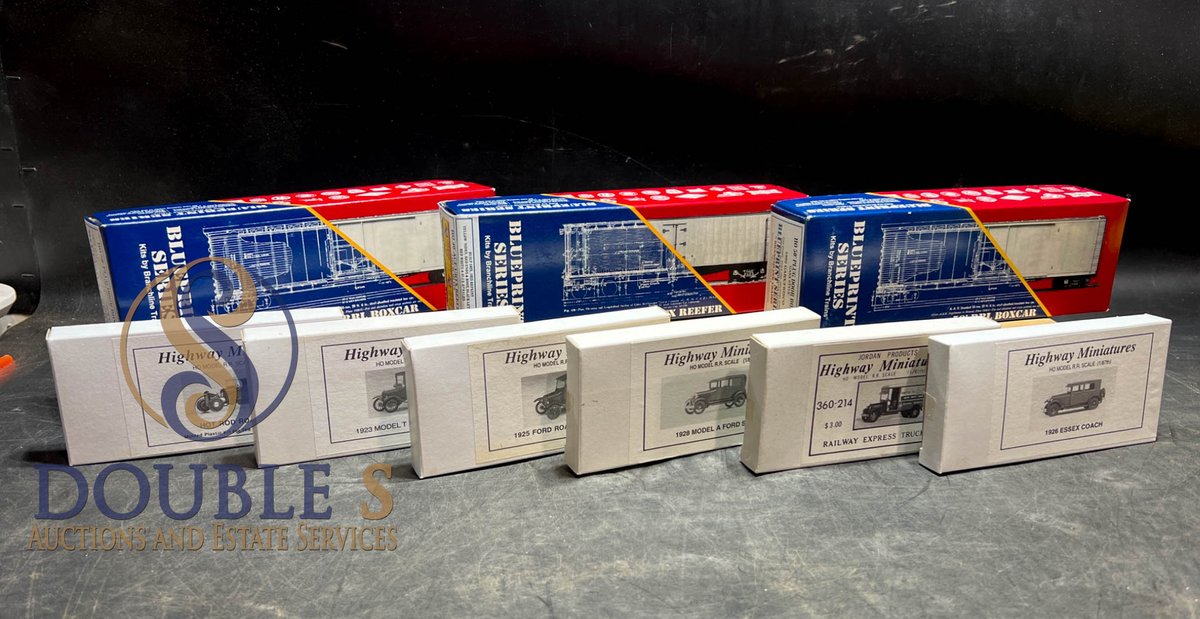 Branchline Blueprint Series HO Scale Freight Cars and Jordan Highway Miniatures Kits