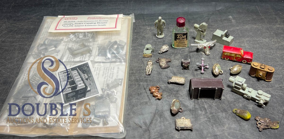 HO Scale Model Accessories and Sears Catalog House Kit