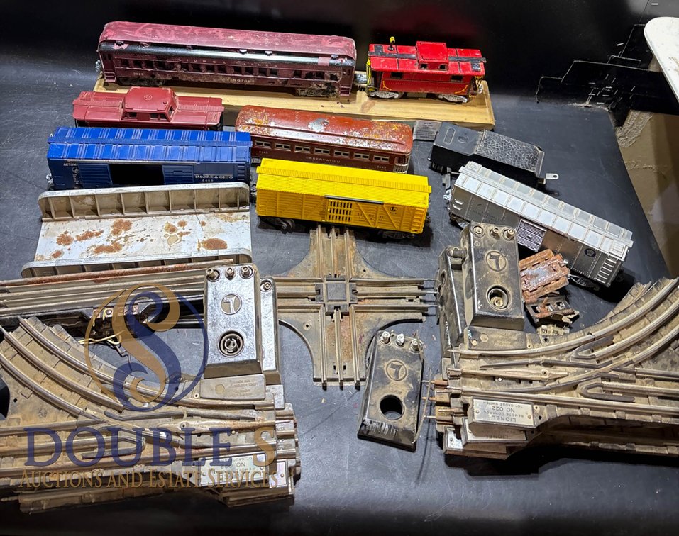 Lionel Train Cars and Tracks with Model Numbers