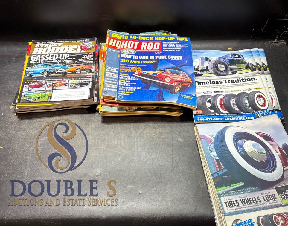 Hot Rod, Street Rodder Magazines and Automotive Advertisements