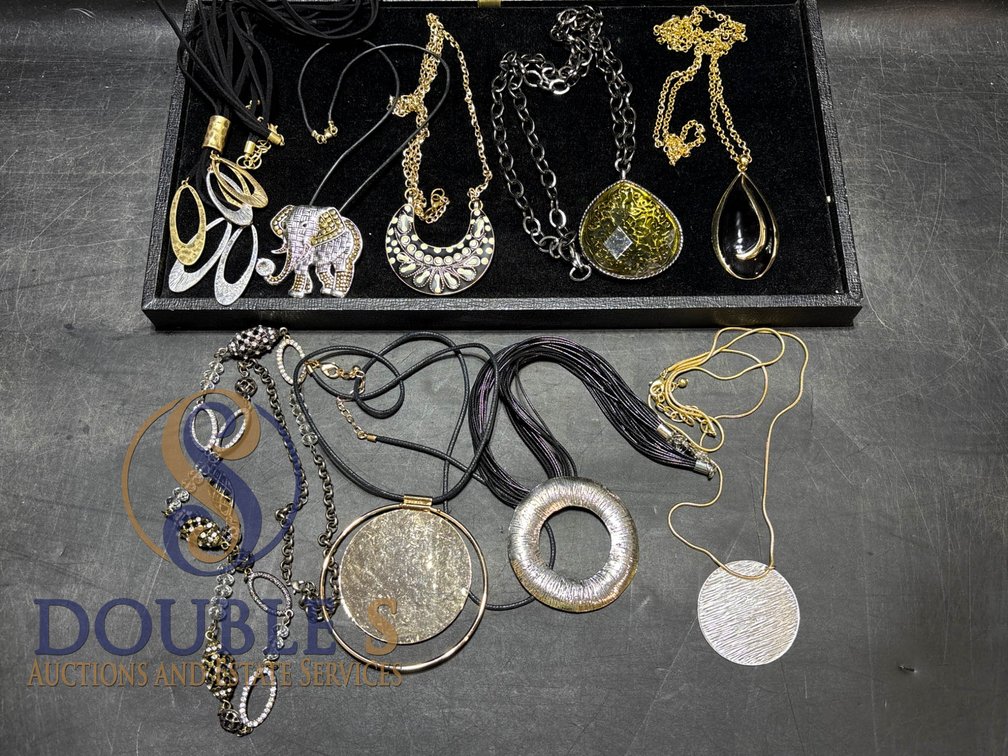 Costume Jewelry Necklaces of Various Designs