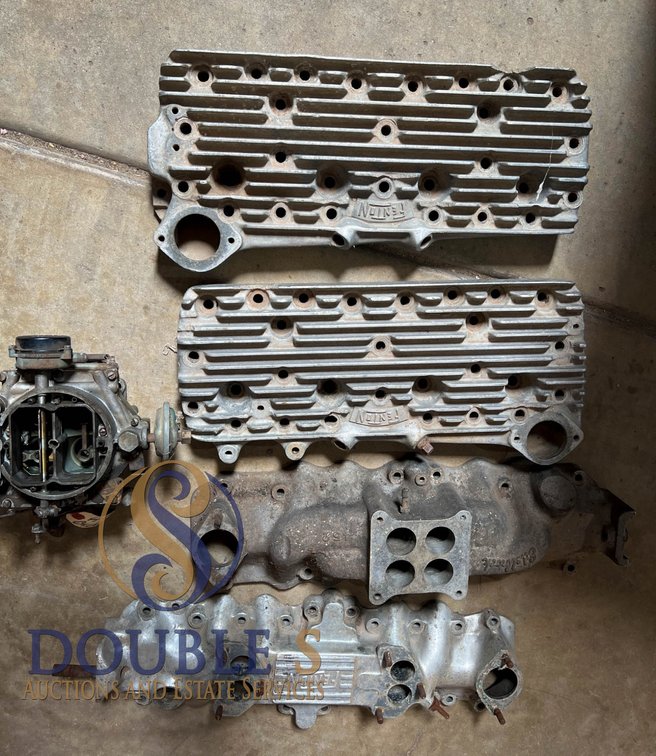 Buick Engine Parts with Intake Manifolds and Cylinder Heads