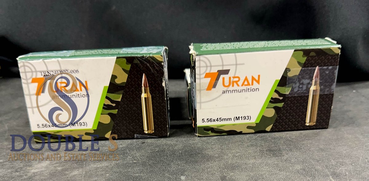 4 Boxes TURAN 5.56x45mm (M193) Ammunition- 120 total