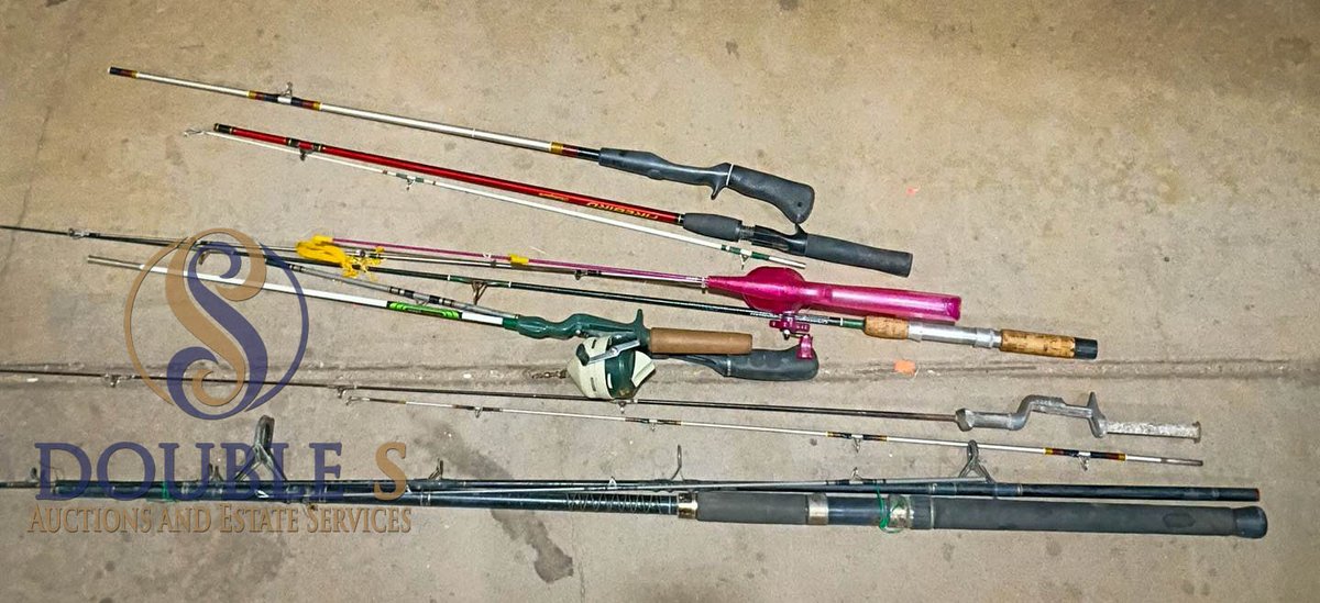 Fishing Rods and Reels Lot