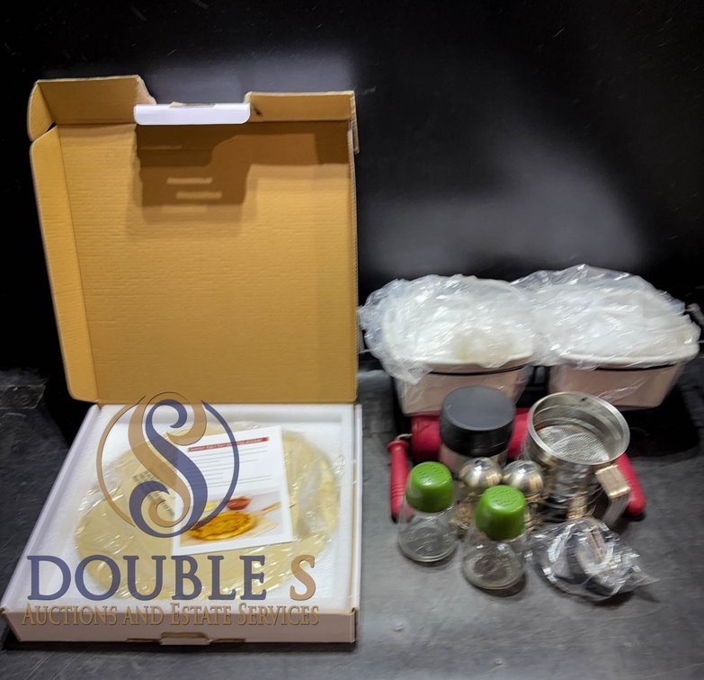 Pizza Stone and Kitchen Tool Set
