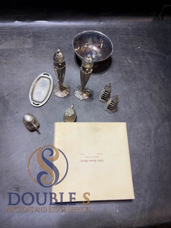 Silver Tableware With Texas Booklet