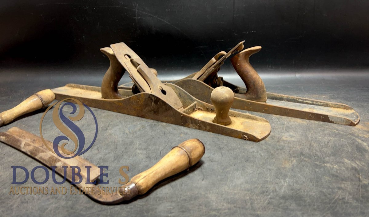 Vintage No. 7 Jointer Planes and Drawknife