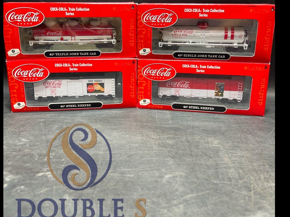Coca-Cola Train Collection 1:87 Scale Cars