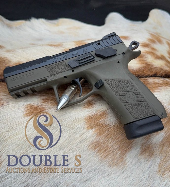 CZ P-07 9mm Pistol, Serial C540075, Extra Mag