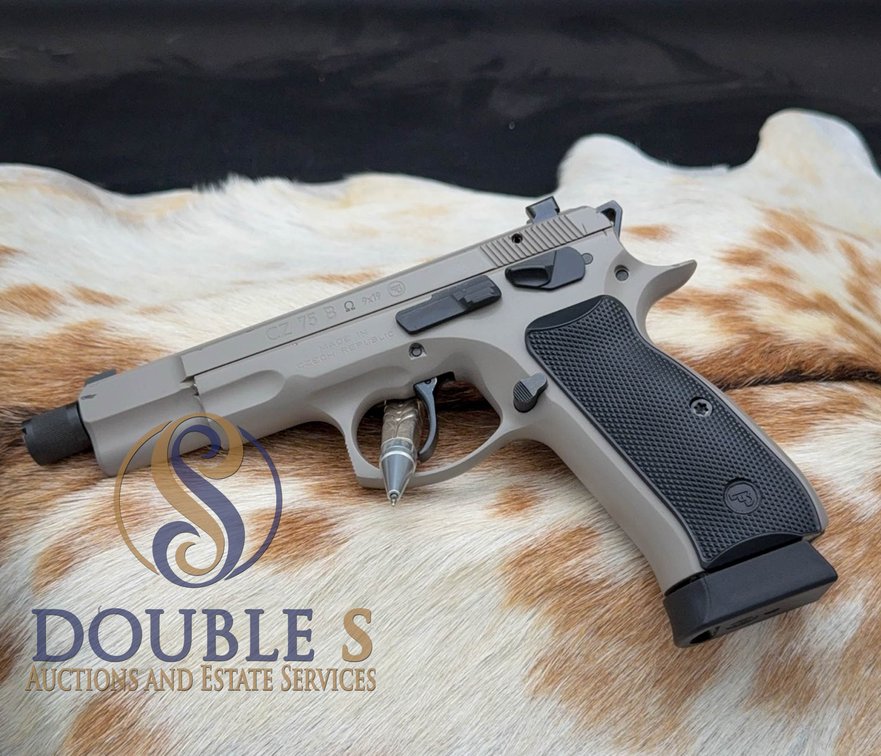 CZ 75B 9mm Pistol With Extra Magazine and Box-threaded barrel
