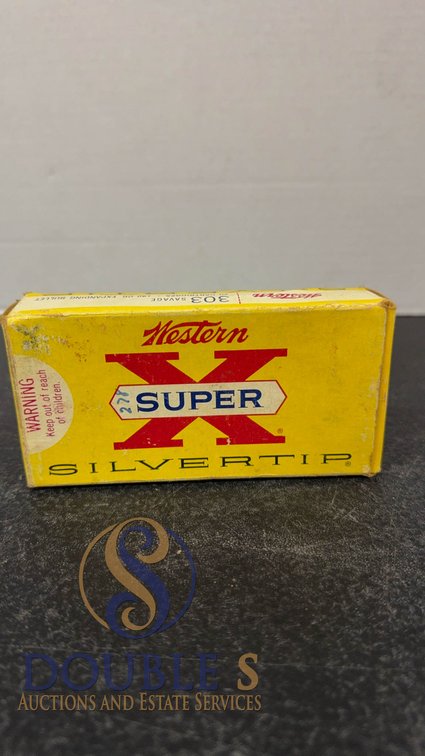 13 Western Super X .303 Savage Cartridges