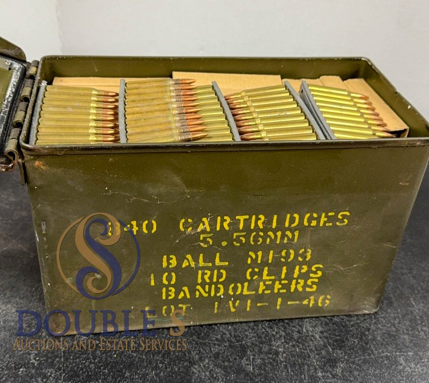 1000 Rounds 5.56mm Ammo in 10-Round Clips