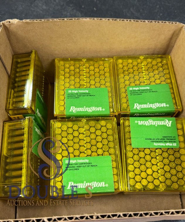 1000 Rounds Remington .22 LR High Velocity