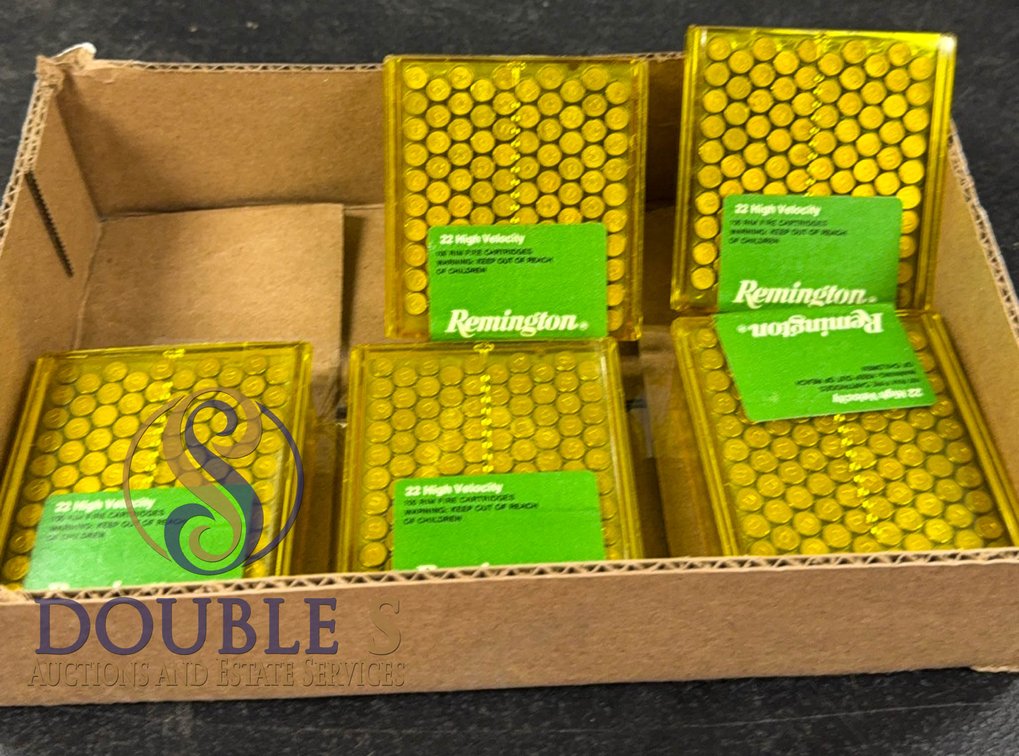 500 Rounds Remington .22 Long Rifle Ammo