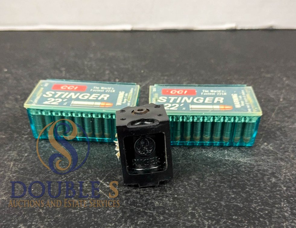 CCI 22 Stinger Ammo and Ruger 10-22 Magazine