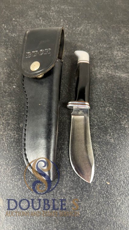 Buck 103 Woodsman Fixed Blade Knife with She