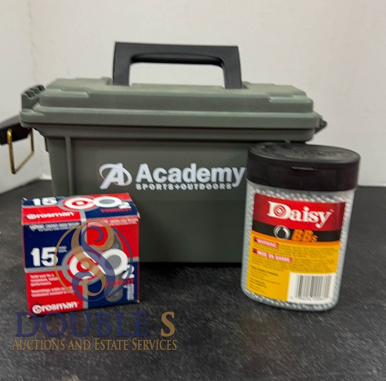 Daisy BBs, 12 Crosman CO2 Powerlets, Storage
