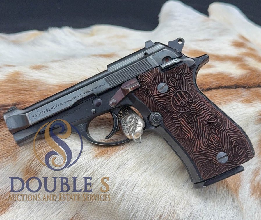 Beretta 84 9mm Pistol with Extra Grips
