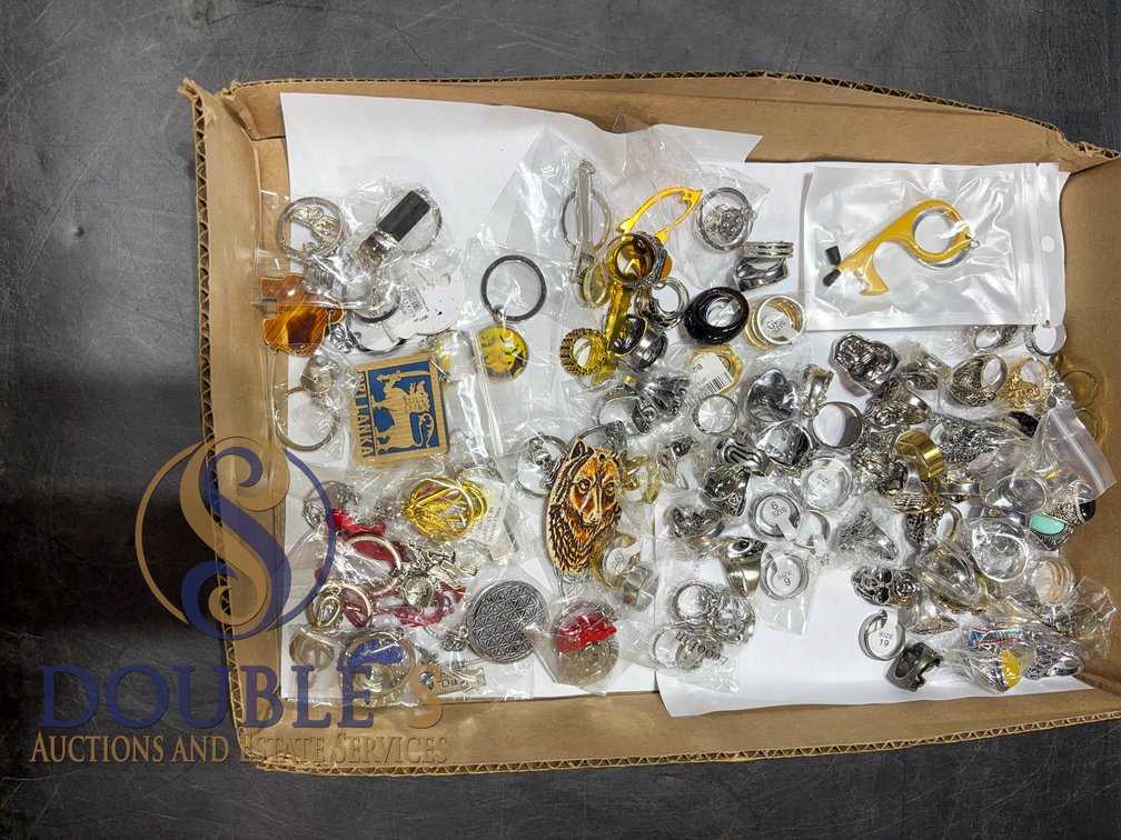 Rings and Keychains Lot