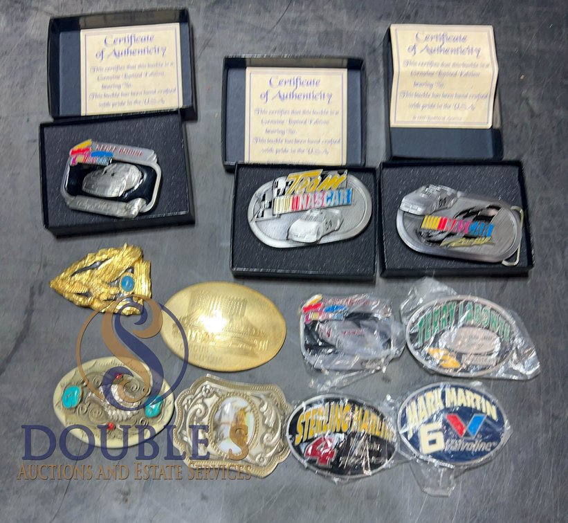 NASCAR and Western Belt Buckles