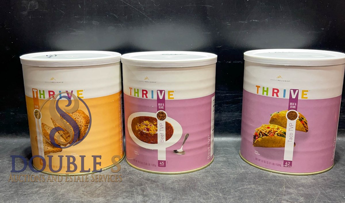 Thrive Shelf Reliance Food Storage Cans (3)