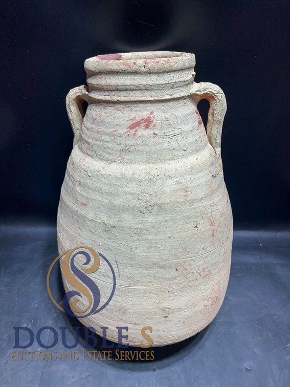 Handmade Terracotta Storage Jar with Handles
