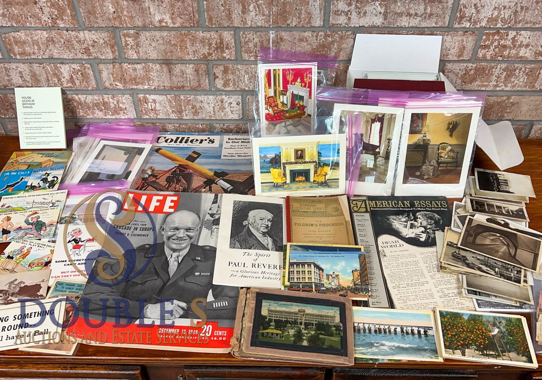 Postcards, Magazines, Ephemera and A