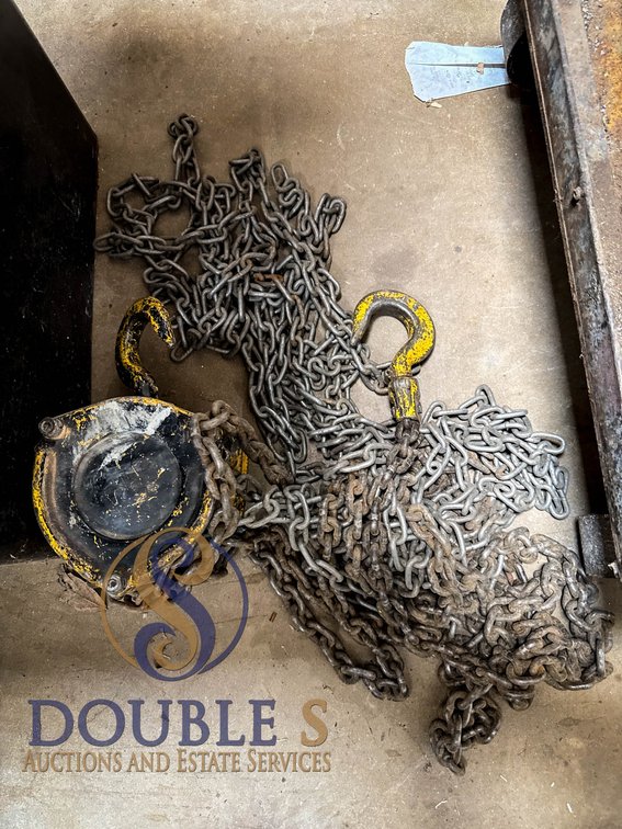 Heavy Duty Manual Chain Hoist With Hooks