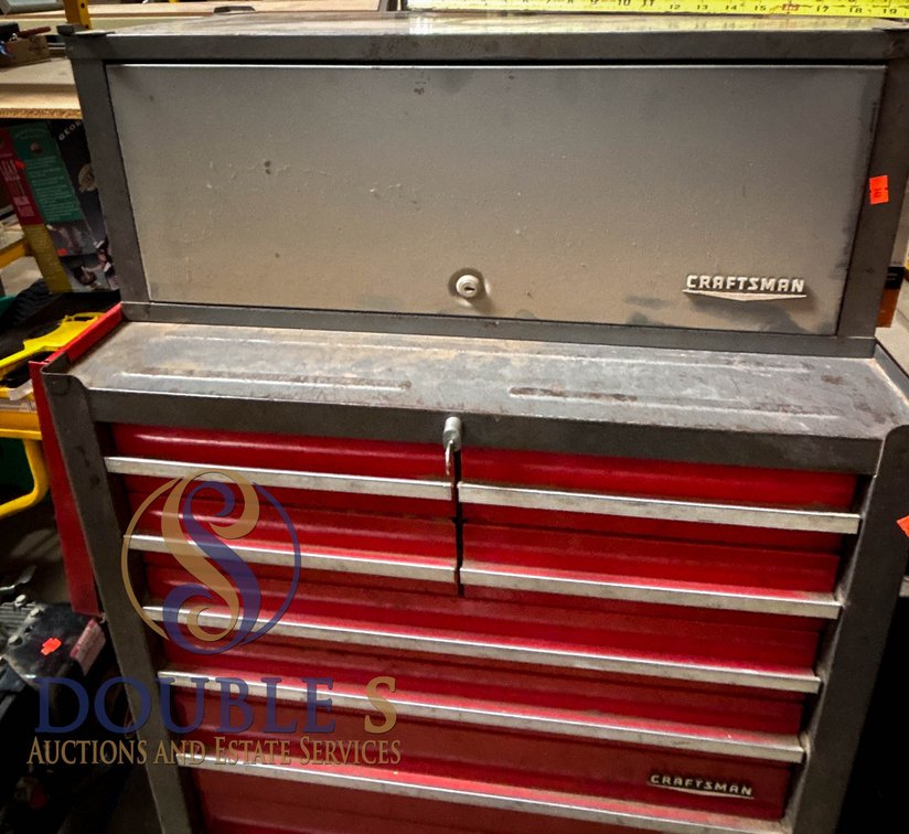 Craftsman Toolbox Set with Rolling Cabinet