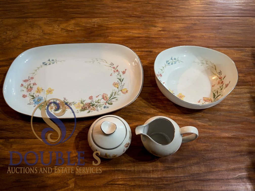 Premiere Fine China Berkshire Serveware Set