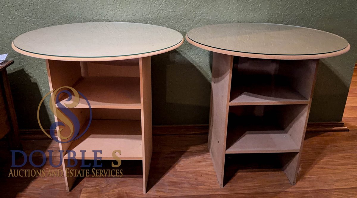 24"x24" Particle Board Tables with T1
