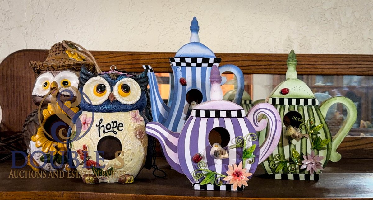 Decorative Birdhouse Set