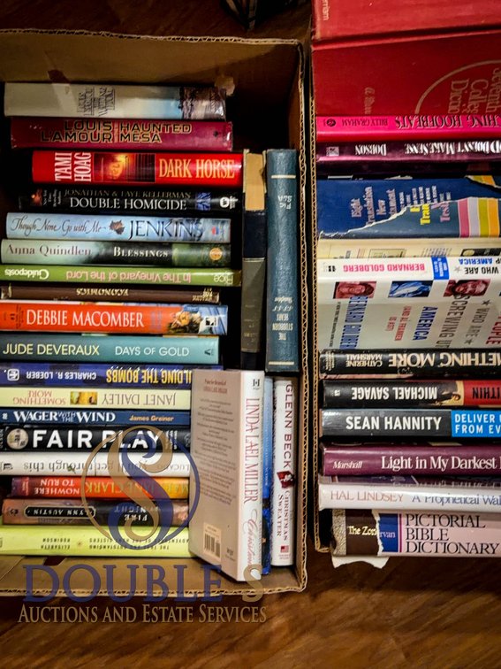 Hardcover Fiction and Nonfiction Lot
